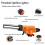 Portable Butane Torch,Kitchenware Cooking Torch Burner, Multiple Function Flame Gun for camping BBQ 5