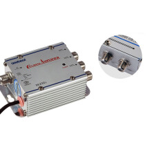 New 220V 1 In 3 Out CATV Cable TV Splitter Amplifier 20dB Digital TV Antenna Signal Booster TV Amplifier 45-860MHz