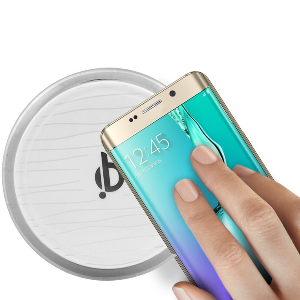 Qi Wireless Phone Charger Charging Adapter Dock Station For Android Cellphone 5063131629705