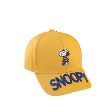 2022 New Snoopy Series Summer Children's Fun Hat Standing Snoopy Letter Embroidery Baseball Cap 6Corlors Kawaii Anime Plush Toy