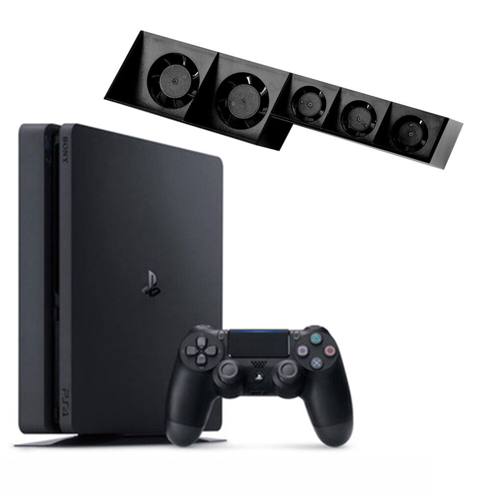 Usb Cooling Fan 5 Cooler External Turbo Temperature Control For Playstation Ps4 5063131635584