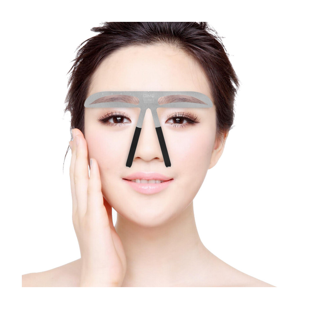 Wejoy Tattoo Eyebrow Stencil Metal Permanent Makeup Ruler Position Shape Eyebrows Beauty Cosmetic Diy Template Tool For Tattoo Artists