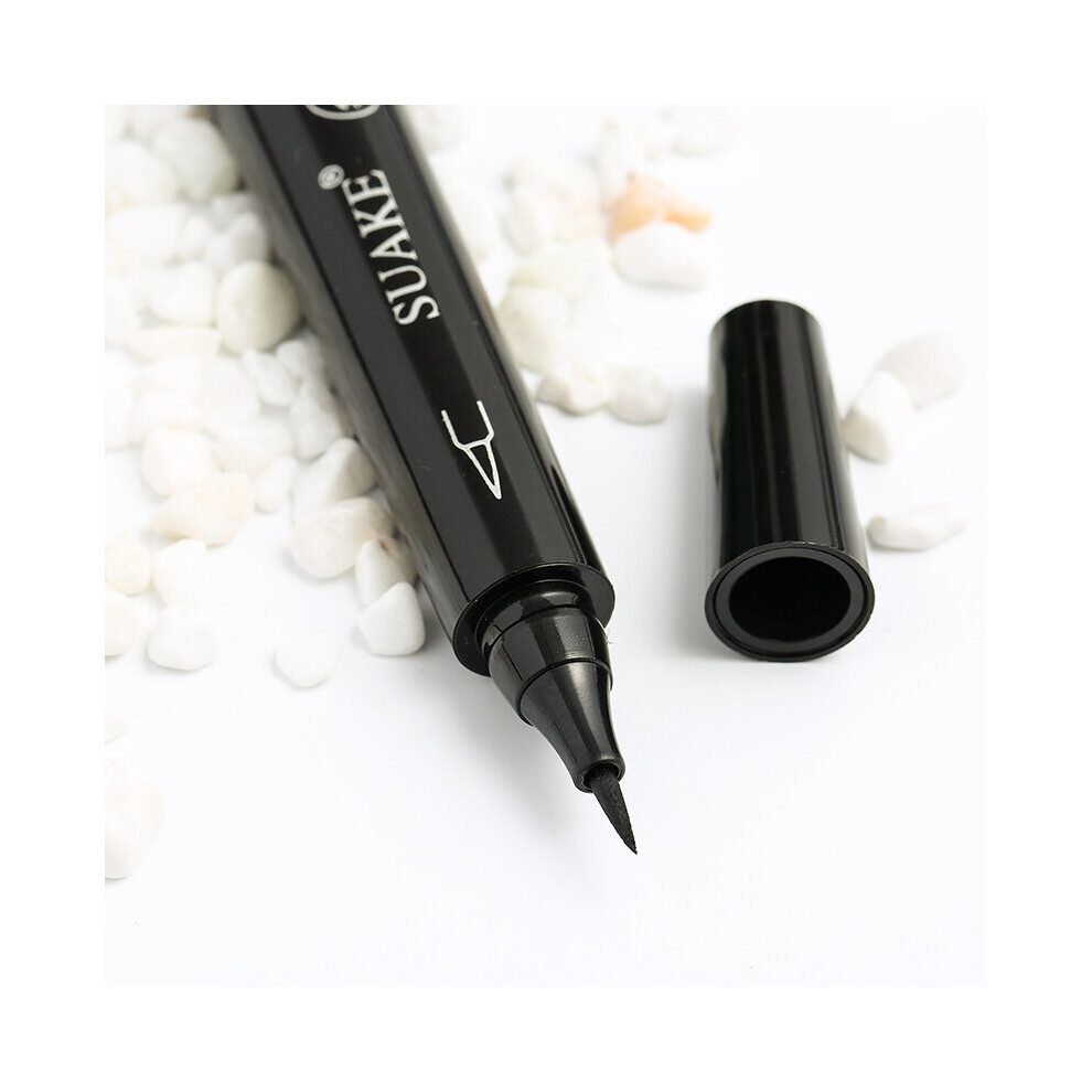 Wejoy Black Winged Liquid Eyeliner Stamp Pen Delicate Waterproof Makeup Women Eye Liner Pencil Korean Cosmetics Beauty Tools Tslm1