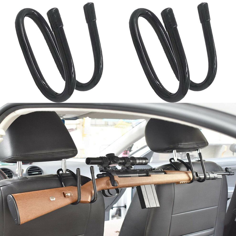 Gun Rack For Car Seat Headrest Sling - Shotguns, Rifles, Bows Holde,Pack Of 2 5063131433975