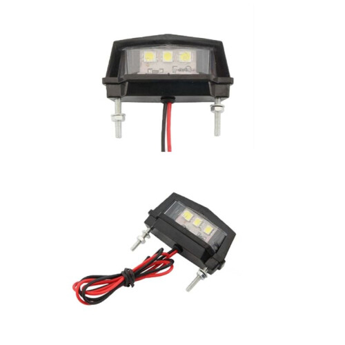 12V Motorcycle License Plate LED light Waterproof Motorcycle License Light 2