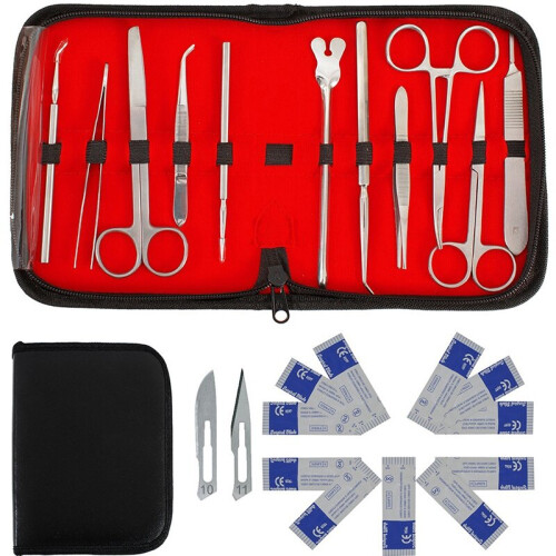 22 Pcs Advanced Dissection Kit Dissecting Anatomy Biology Students Scalpel Instruments Lab Veterinary Tools 1