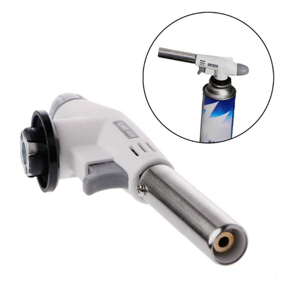 Torch Cooking Autoignition Butane Gas Welding-Burner Heating Welding Gas Burner Flame Lighter Metal Flame Gas Torch Blow For Bbq 5063131370539