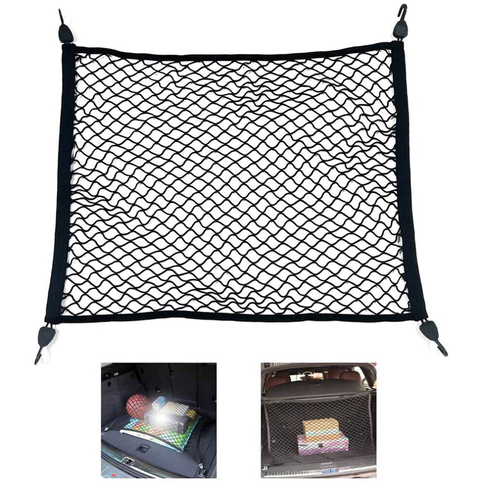 Cargo Net For Pickup Truck Bed, 60X80cm Tailgate Net Truck Bed Extender, Premium Truck Bed Net, Trunk Organizers And Storage 5063131491340