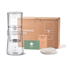 Cold Brew Coffee Maker Ice Drip Coffee Pot Glass Percolators Espresso kitchen Barista Cafe Maker with Stainless Steel Filter