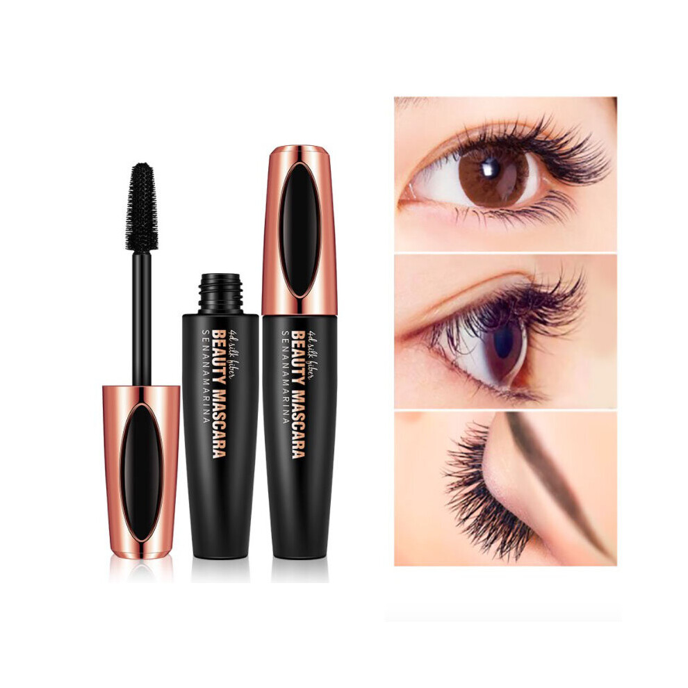 Wejoy Waterproof Rimel 4D Silk Fiber Lash Mascara Effet Faux Cils Rimel Macara Lengthens Eyelash Growth Lash Lift Bulklash