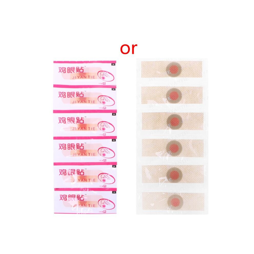 Wejoy 6Pcs Foot Patch Corn Treatment Removal Calluses Medical Plaster Health Care New