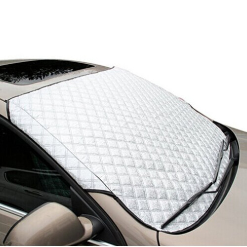 Winter Car Windscreen Windshield Front Cover Anti Snow Frost Ice Shield Dust Protector Heat Sun Mat 1