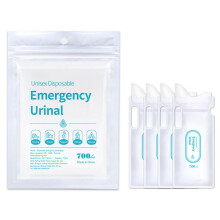 4Pcs 700ml Emergency Portable Car Urine Bag Vomit Bags mobile toilets Disposable handy unisex outdoors Mini WC