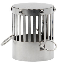Thous Winds TW1008 Wood Stove Accessories ltralight Spark Arrester Anti-sag Floor Glass Panel Chimney Antiscalding Hood
