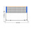 Portable Adjustable Badminton Net Rack Set Multi-function Volleyball Net Bracket Extending Net Rack with Folding Anti-rust Steel 4