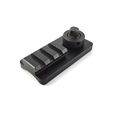 Tactical Airsoft Bipod Picatinny Weaver Rail Sling Stud Swivel Slot Adaptor Hunting Shooting 20mm Bipod Adapter Moun