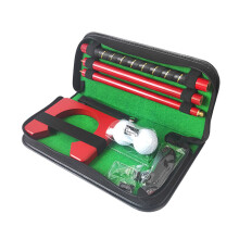 Mahogany Golf Putter Set Toddler Putter Golf Clubs Sturdy Putter Shaft With 2 Practice Golf Balls For Any Putting Green Mat Home