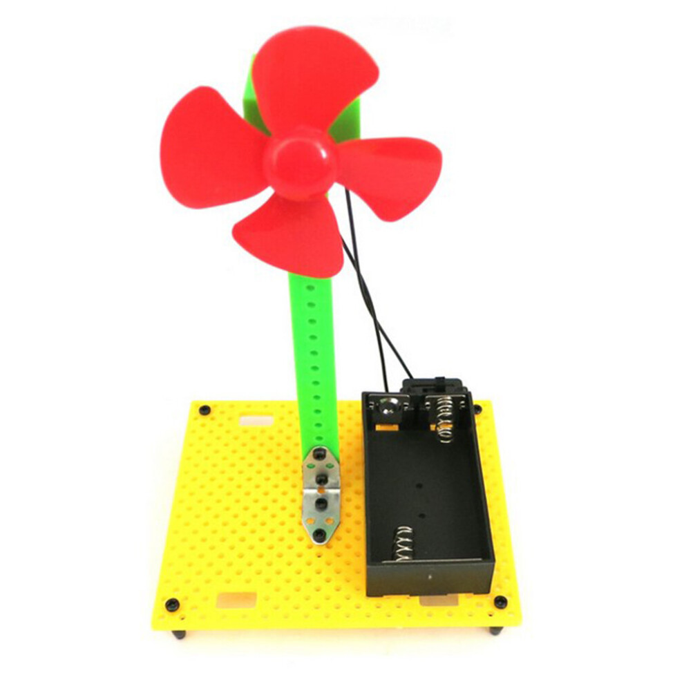 DIY Battery Powered Fan Summer Cooling Cooler Kit Children Educational Toy-image-OPC-PBNXJ7S-NEW