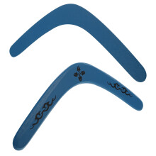 1pc Creative Wooden Funny Interesting Boomerang Plaything Kids Boomerang
