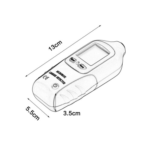 HT-M2 High Precision Digital LCD Display Microwave Leak Detector 0-9.99mW/cm2 2