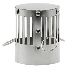 Thous Winds Titanium Wood Stove Accessories Spark Arrester Anti-sag Floor Glass Panel Chimney anti-scalding hood accessories