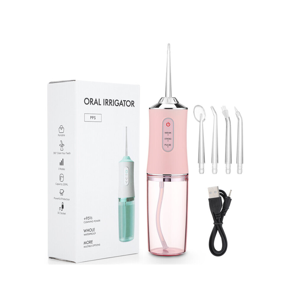 Wejoy Oral Irrigator Dental Water Jet Teeth Whitening Cleaner Water Flosser Portable Irrigator For Teeth Water Thread For Teeth
