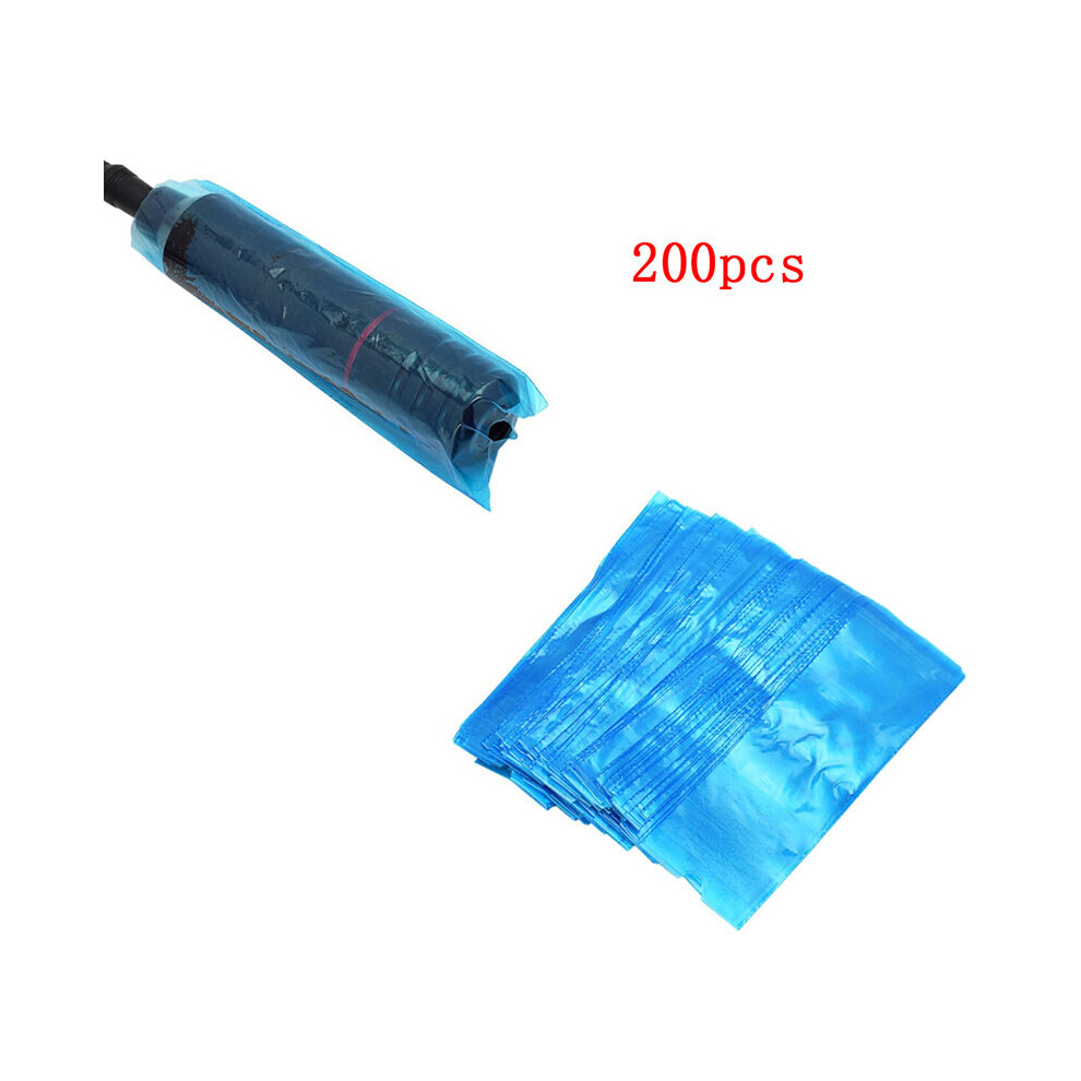 Wejoy Blue 200Pcs/Pack Disposable Tattoo Clip Cord Sleeves Bags Covers For Tattoo Disposable Tattoo Machine Accessory