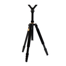 Shooting Hunting Tripod Professional Aluminum Shooting Stick Camera Adjustable Height Shooting Rest for Shooting and Outdoors