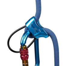 XINDA Professional Rappel ATC Belay Device Aluminum Descender Outdoor Camping & Hiking Rock Climb Equipment