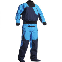 Men's Kayak Drysuits 3 Layers Waterproof Material Fabric Rafting Surfing Padding Kayaking Dry Suits DM32
