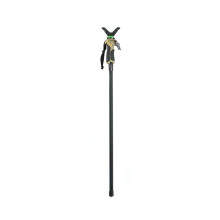 Adjustable Height Hunting Tripod Shooting Stick Camo Photography Gun Rest Monopod for Hunting Camping and Outdoor Enthusiasts