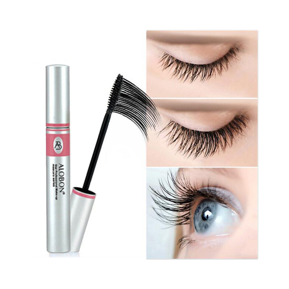 Wejoy Black Alobon Eyelash Extension Mascara Volume Express Makeup Fast Dry Eyelash Extension 3D Fiber Lashes Mascara 12Ml