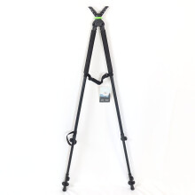 V-Shaped Rotating Yoke Double Foot Aluminum Alloy Telescopic Shooting Pole Shooting tripod Shooting stick Hunting Camera