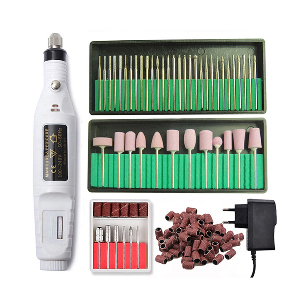 Wejoy Professional Electric Nail Drill Machine Pedicure Manicure Drill Set Milling Cutters Set Nail File 20000Rpm Polishing Equipment