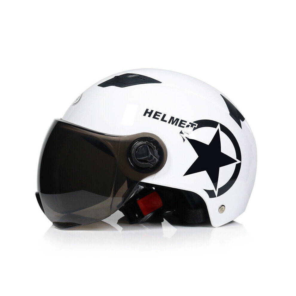 Bike Helmet Scooter E-Bike Open Face Half Baseball Cap Anti-Uv Safety Hard Hat Motorycycle Motocross Helmet Protect Helmet 5063131530629