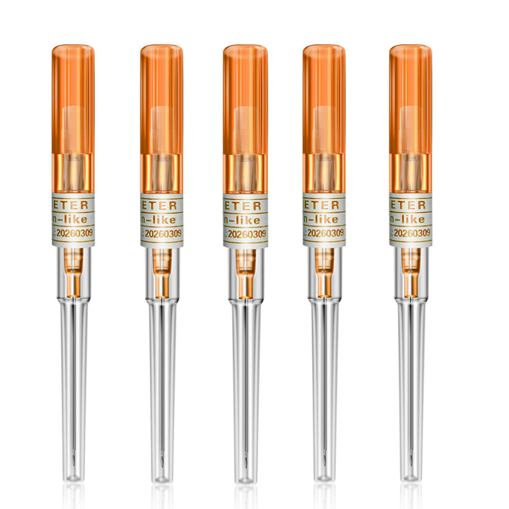 Wejoy Piercing Needles I.v Catheter 14G Gauge Needles Sterilised 50Pcs Body Piercing Tattoo Needles 16G 18G 20G 22G Sewing Needles