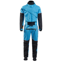 LKVER Drysuits Oeko-Tex Pro Fabric Nylon Waterproof TI Zippers Latex Gasket on Neck and Wrist Fully Seal Recommend Use Padding