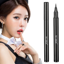 1pcs Black Liquid Eyeliner Stamp Pen Delicate Waterproof Makeup Women Eye Liner Pencil Korean Cosmetics Beauty Tools TSLM1