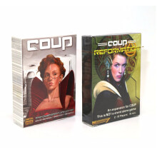 2021 Coup card game Full English version board game party playing cards for family kids gifts