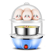 Electric Rapid Egg Cooker food steamer boiler mini stainless steel double deck Home egg boiling machine cooking tool heating