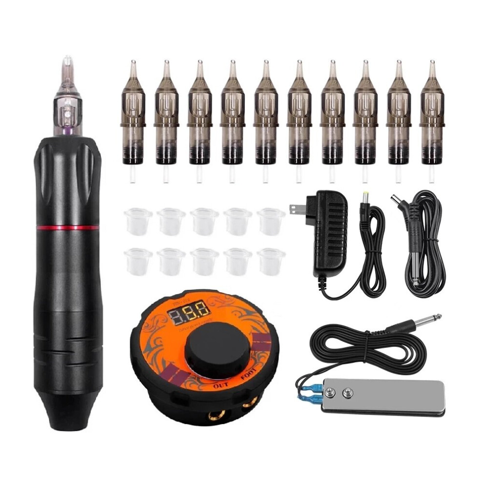 Wejoy Bmx Professional Rotary Tattoo Machine Swiss Motor Pen Permanent Makeup Tattoo Machine Sets Strong Quiet Motor Supply