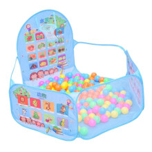 Ball Pool With Basket Children Toy Ocean Ball Pit Baby Playpen Tent Outdoor Toys For Children Ballenbak