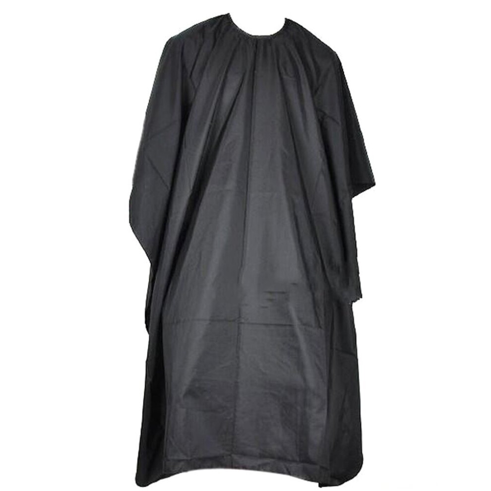 Wejoy Black Professional Barber Cape Salon Clothing Nylon Barber Cape Hairdresser's Cape Stain-Resistant Apron For Hairdressers