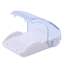 Dental Plastic Bur Box 60 Holes Drill Placement Box Dental Tools Dentist Drill Box Autoclave Sterilizer Case Disinfection Holder