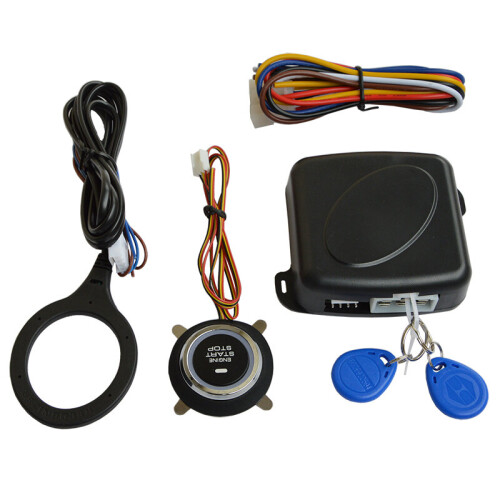 Vehicle double layer start protection RFID Immobilizer System with