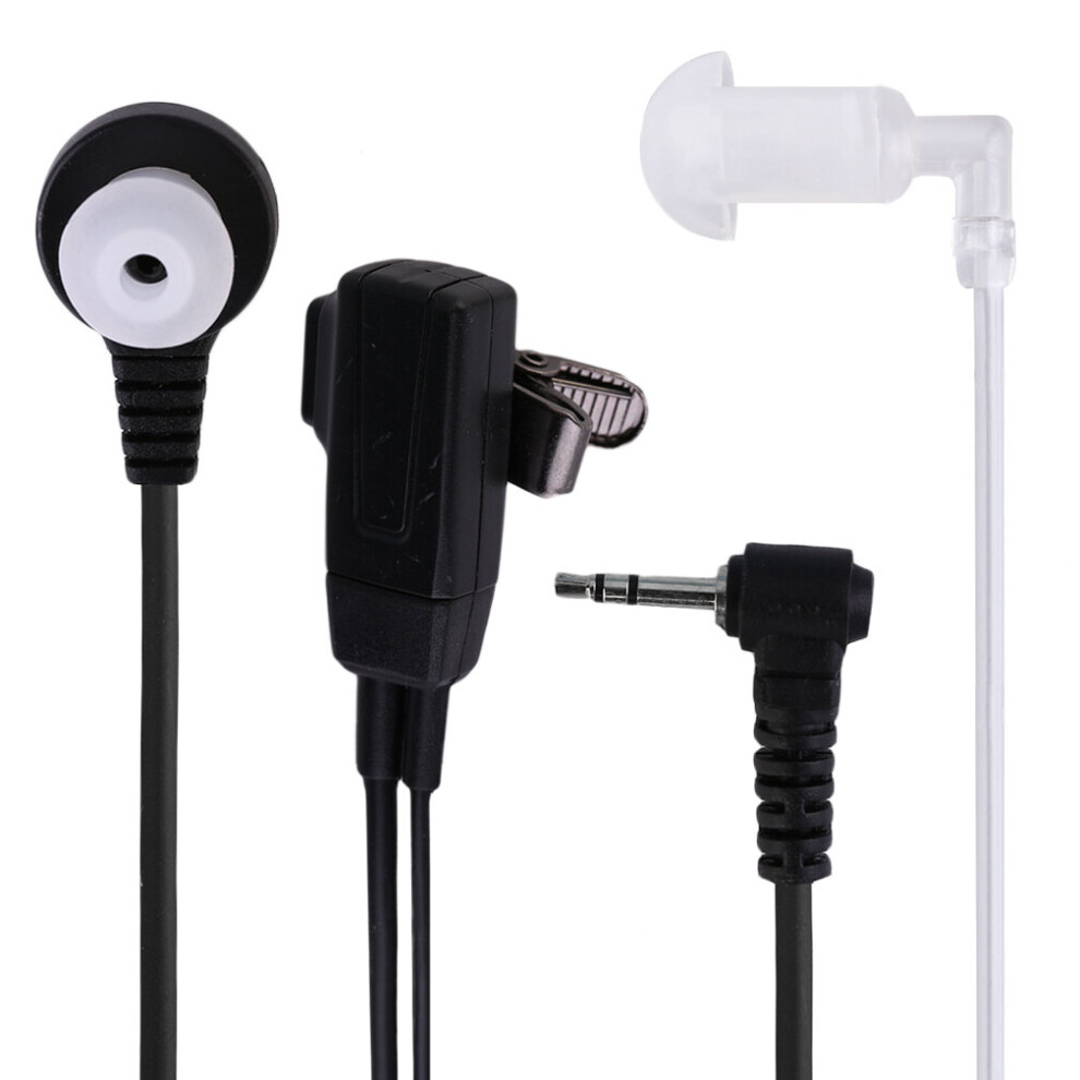 1 Pin Covert Acoustic Tube Earpiece Headset For Motorola 2 Two Way Radio 5063131638776
