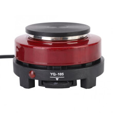 500W Household Mini Electric Stove Oven Cooker Hot Plate Heating Plate Heater Red 220-240V EU Plug Coffee Tea Milk Heater Plate
