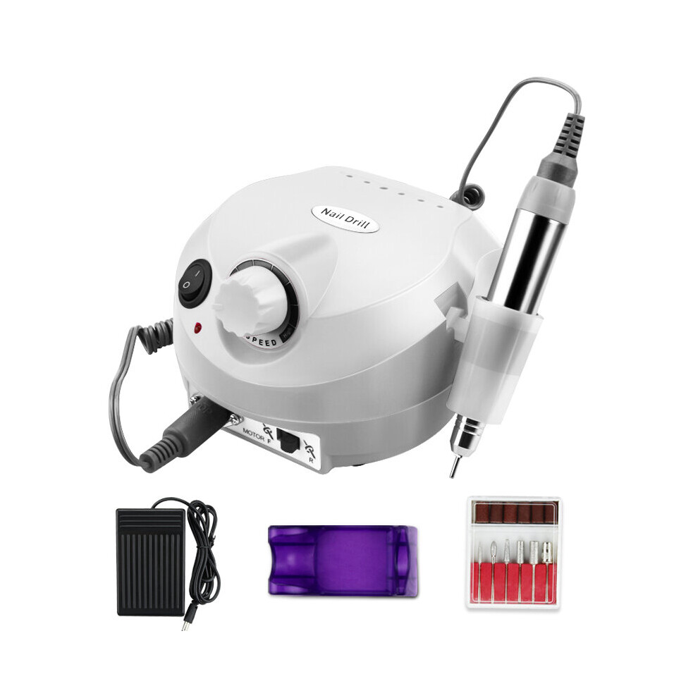 Wejoy 35000/20000 Rpm Electric Nail Drill Machine Mill Cutter Sets For Manicure Nail Tips Manicure Electric Nail Pedicure File