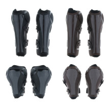 Horses Boots, Open Front Jumping Tendon and Hind Fetlock Secure Leg Protection,