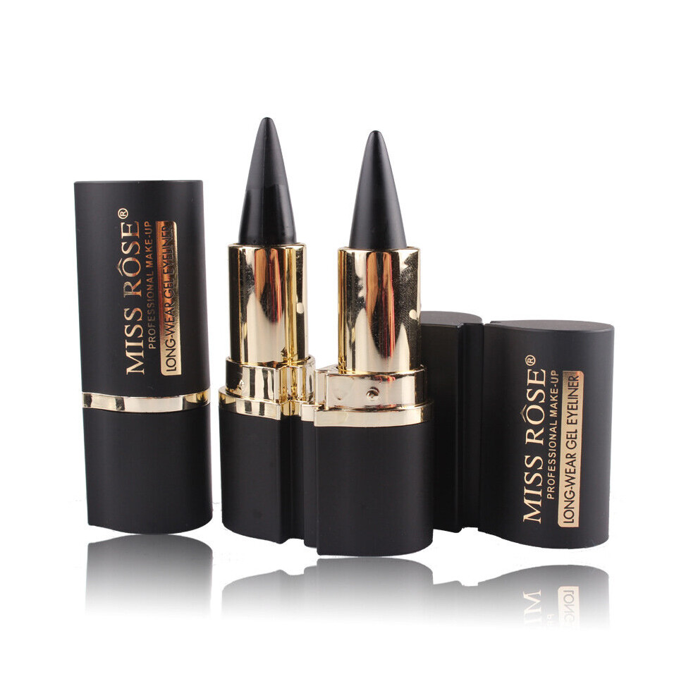 Wejoy Black Miss Rose Eyeliner Gel Stick Eyes Makeup Waterproof Long-Lasting Women Beauty Eye Liner Pen Tslm1